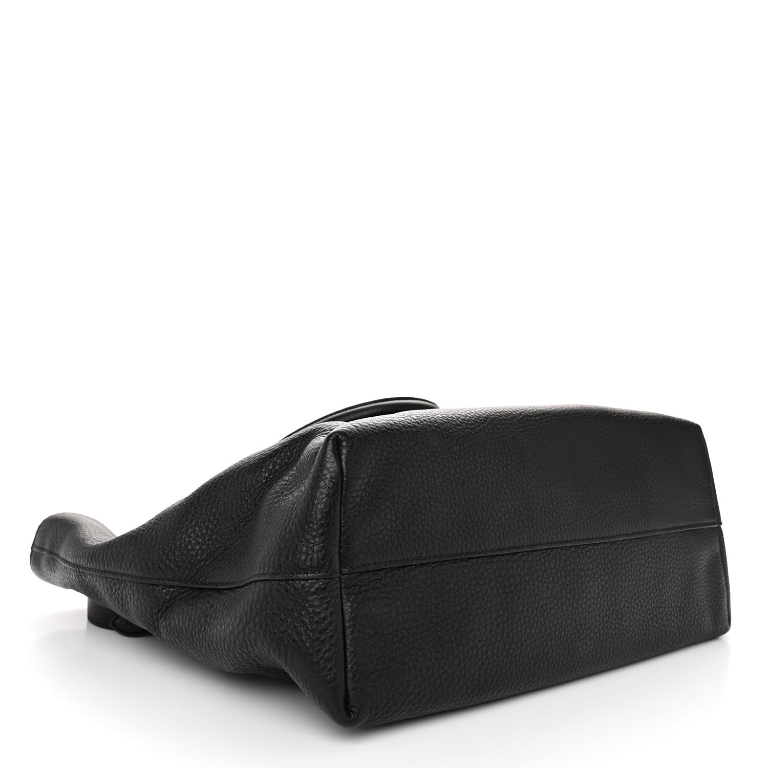 Prada Vitello Daino Shopping Tote Black 4 of 10
