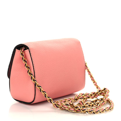 Mulberry Small Classic Grain Calfskin Mini Lily Macaroon Pink 2 of 5