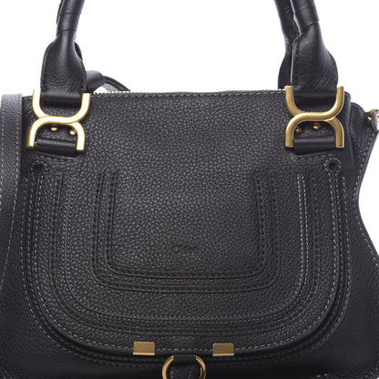 Chloe Calfskin Small Marcie Satchel Black 7 of 9