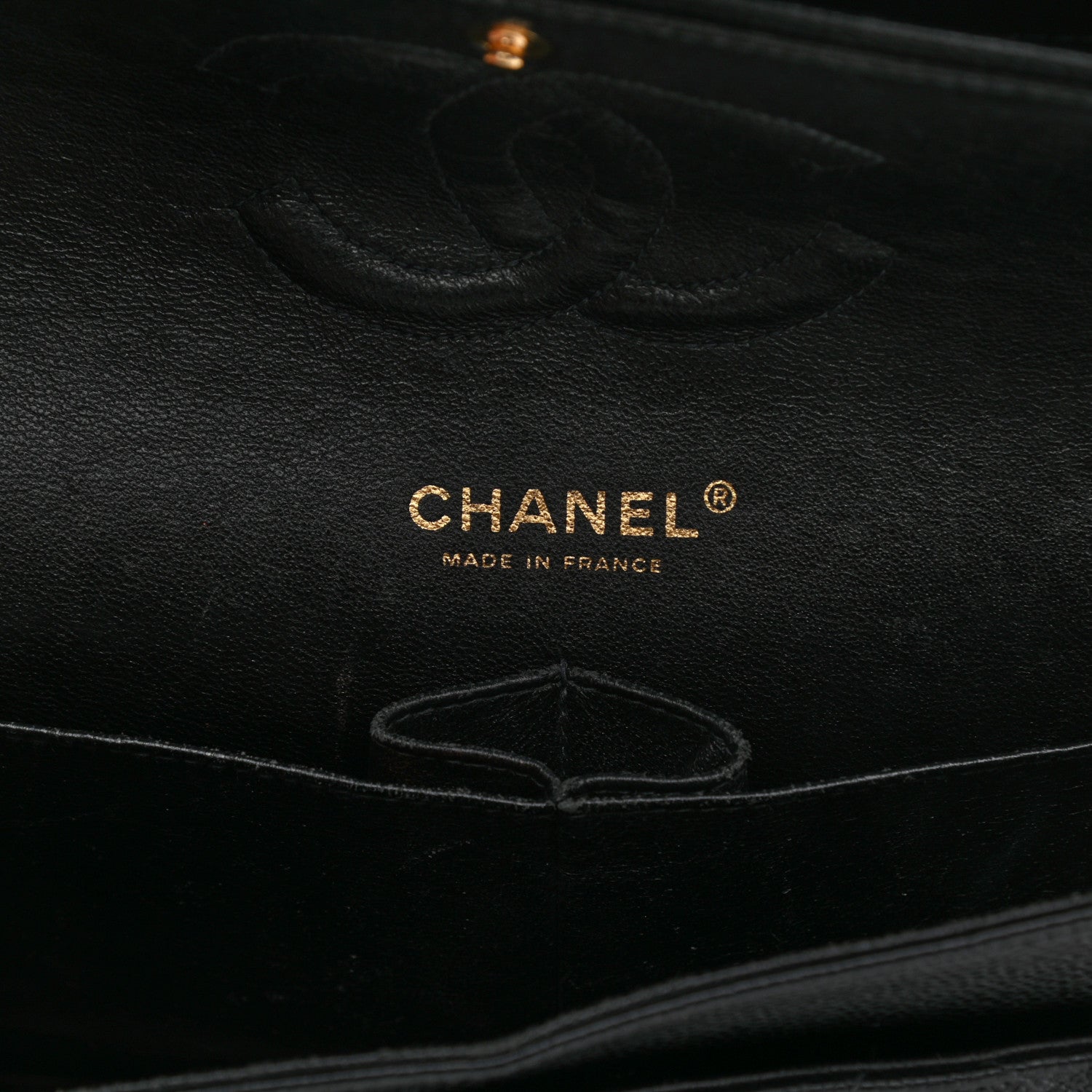 Chanel Caviar Quilted Medium Double Flap Black 6 of 14