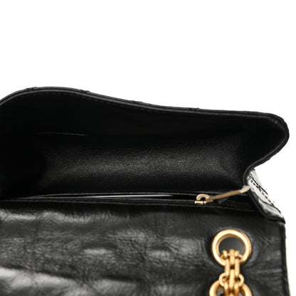 Chanel Aged Calfskin Quilted 2.55 Reissue Mini Flap Black 5 of 10