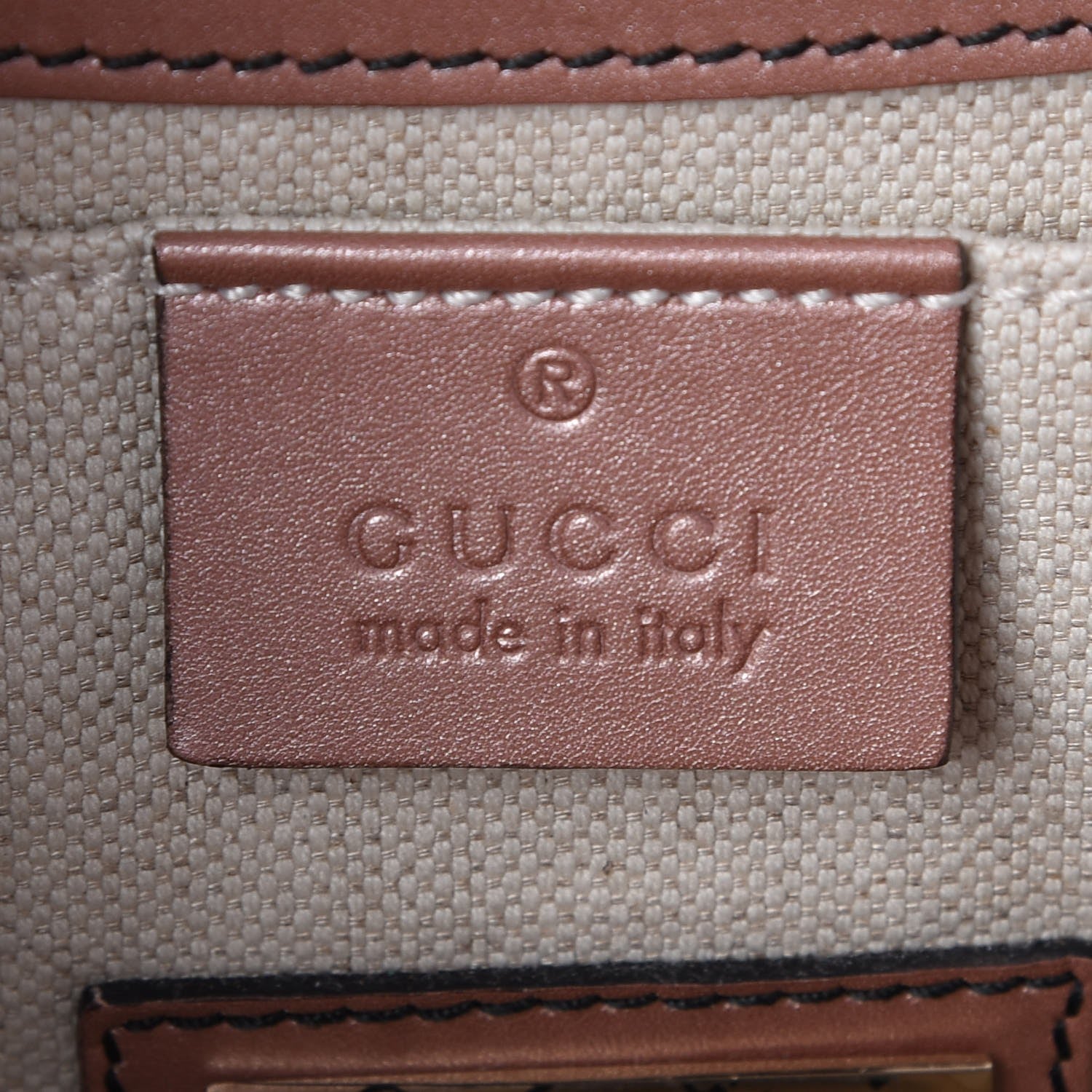 Gucci Shine Microguccissima Medium Emily Chain Shoulder Bag Dark Cipria 6 of 7