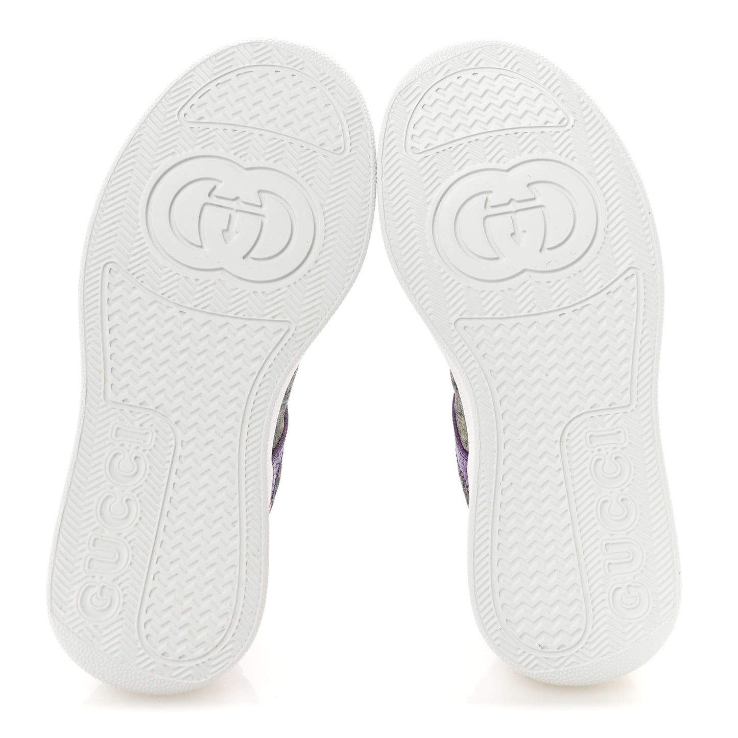 Calfskin GG Supreme Monogram Perforated Womens Platform 55mm Sneakers 35 Beige Ebony Sugar Pink Crop Shine Purple