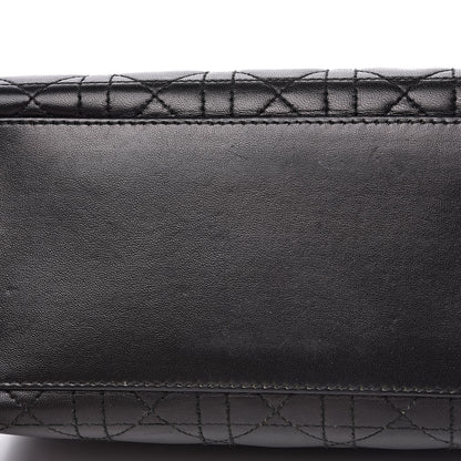 Christian Dior Lambskin Cannage Medium Lady Dior Black 11 of 18