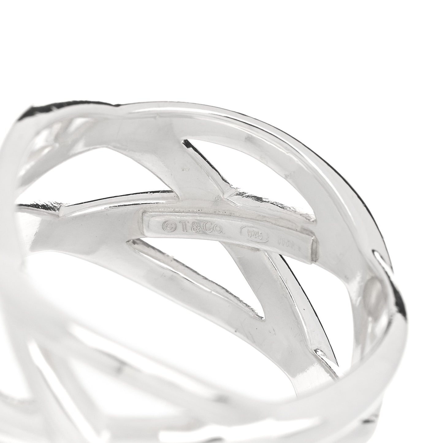 Sterling Silver Celtic Knot Ring 58 8.5
