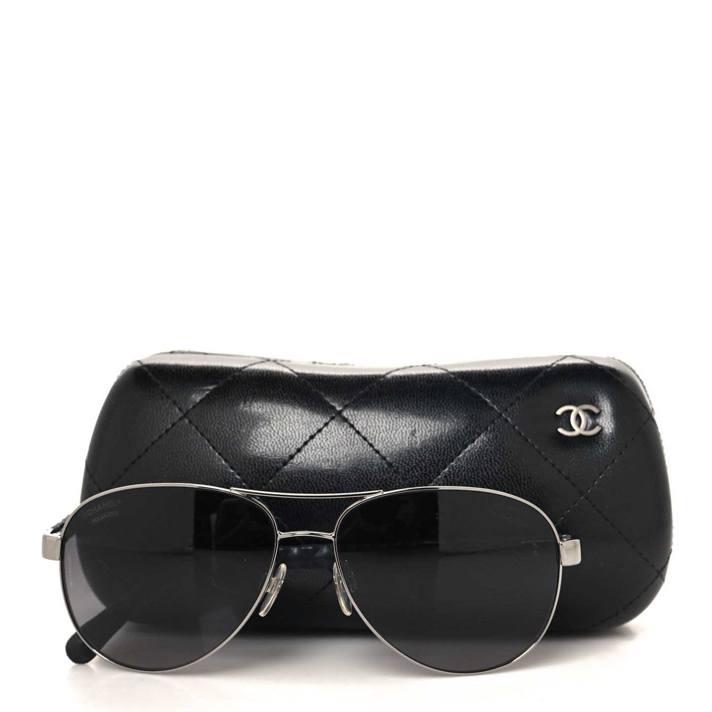 Aviator Polarized Sunglasses 4204-Q Black