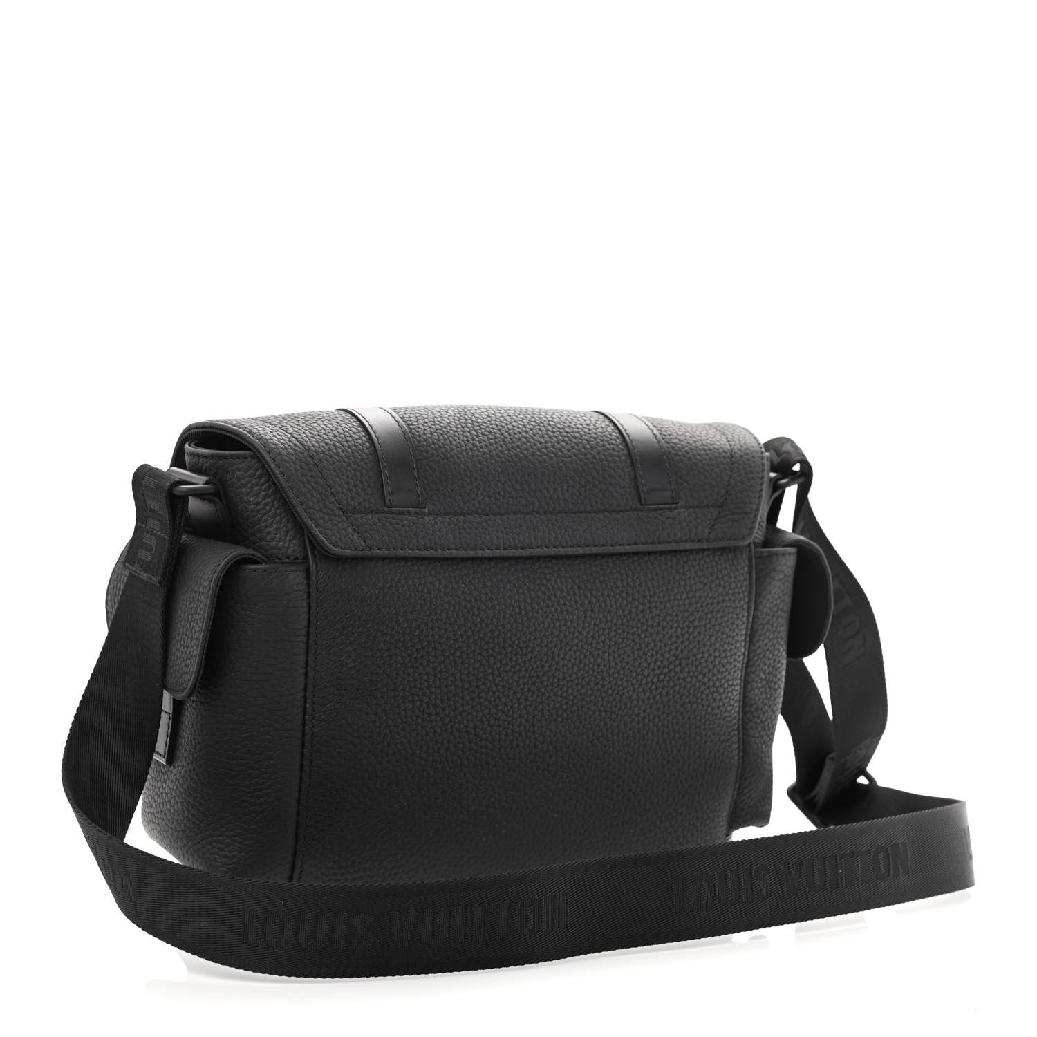 Louis Vuitton Taurillon Christopher Messenger Black 3 of 10