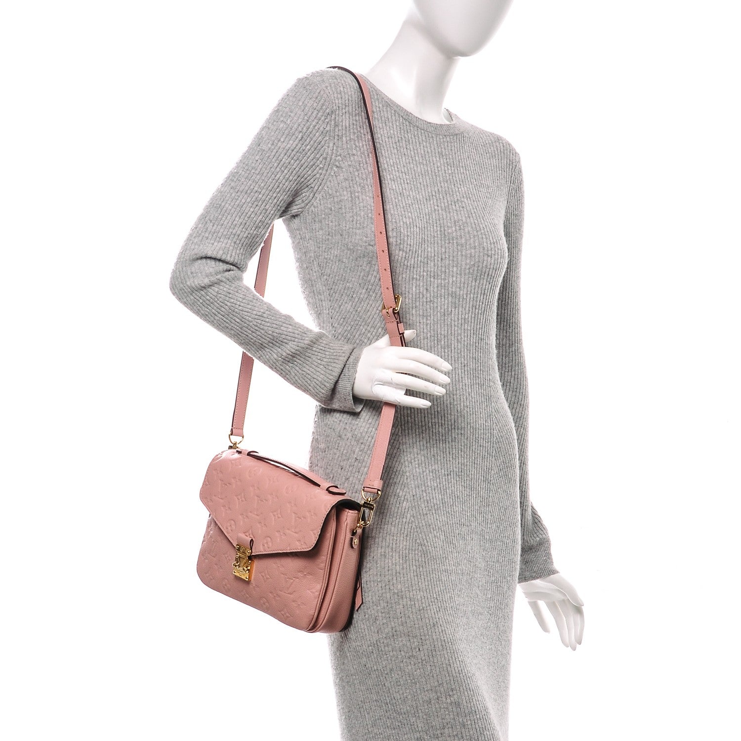 Louis Vuitton Empreinte Pochette Metis Rose Poudre 2 of 7