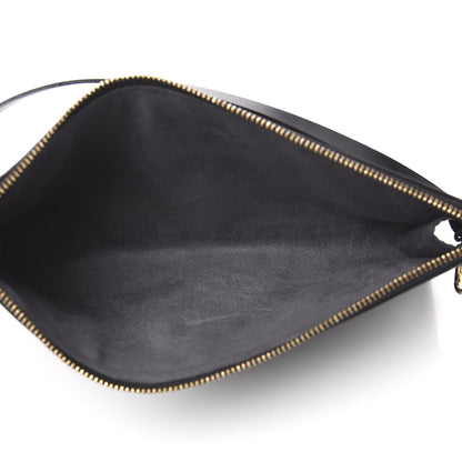 Louis Vuitton Epi Pochette Accessories 24 Black 5 of 11