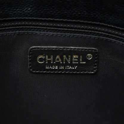 Chanel Caviar Quilted Grand Shopping Tote GST Black 7 of 13
