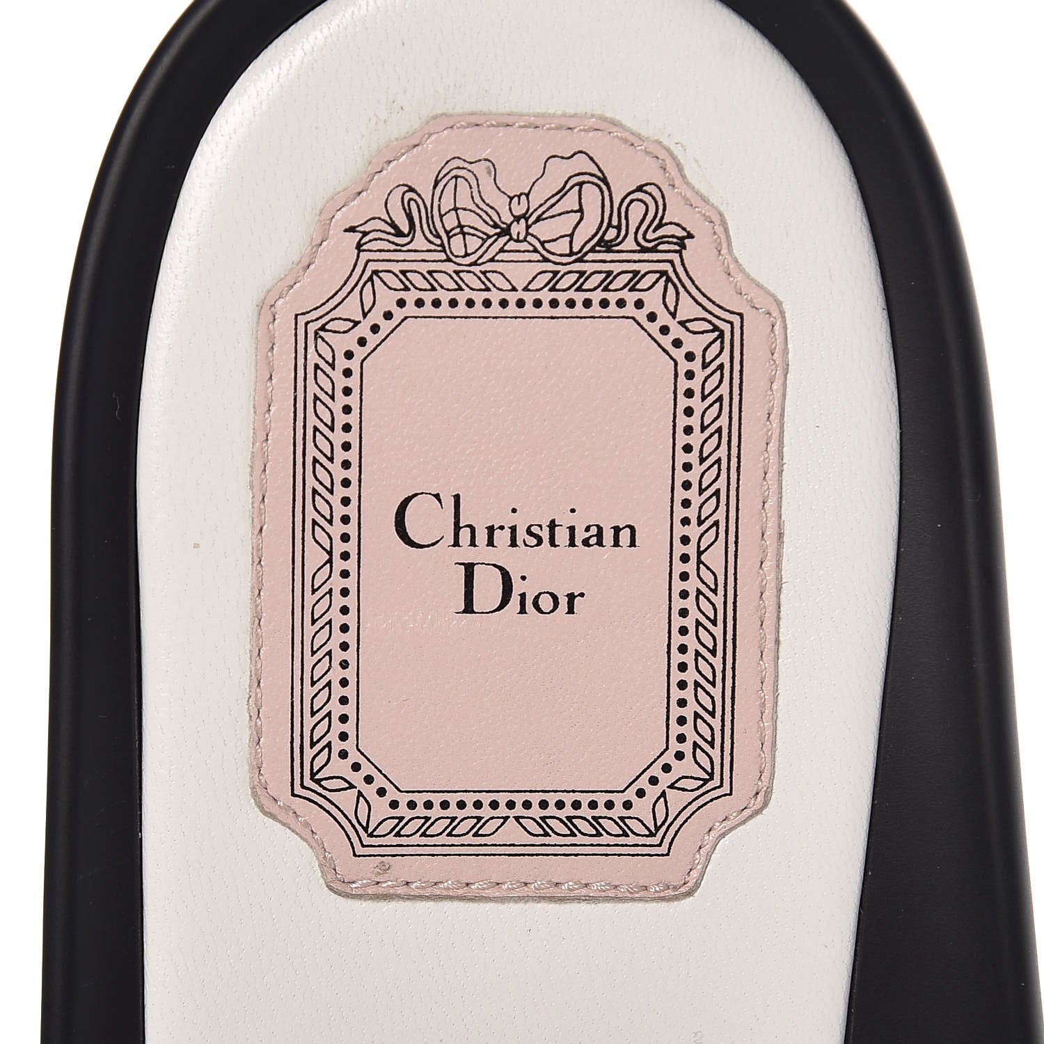 Christian Dior Calfskin Marina Slides 38 Black 7 of 8