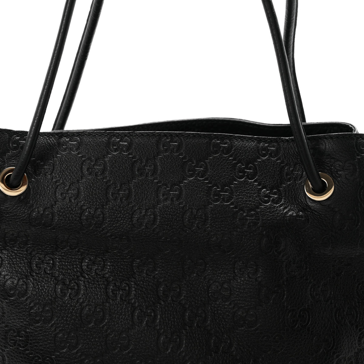 Gucci Guccissima Monogram Gifford Tote Black 8 of 10