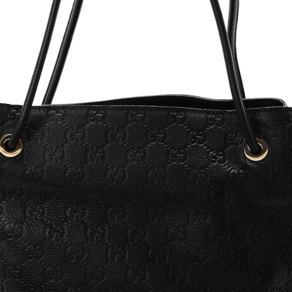 Gucci Guccissima Monogram Gifford Tote Black 8 of 10