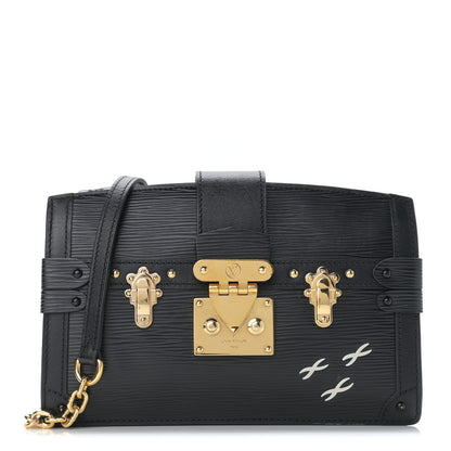Louis Vuitton Epi Trunk Clutch Black 1 of 11
