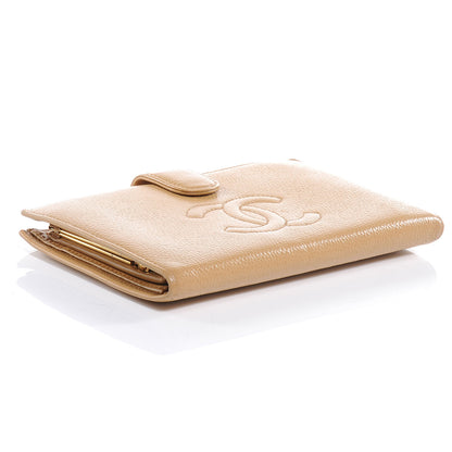 Chanel Caviar CC Wallet Beige 4 of 7
