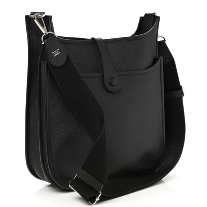 Hermes Epsom Evelyne III PM Black 3 of 11
