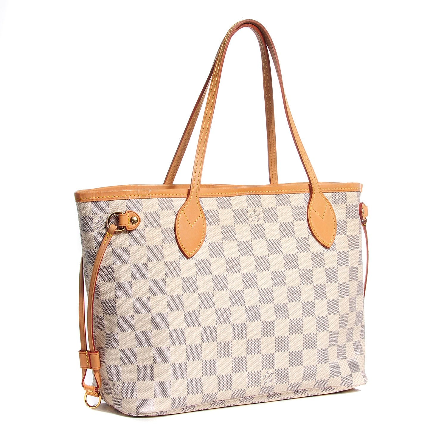 Louis Vuitton Damier Azur Neverfull PM 3 of 7
