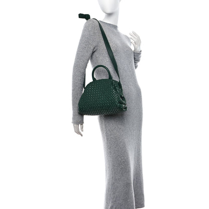 Bottega Veneta Nappa Intrecciato Small Padded The Handle Tote Raintree 2 of 9