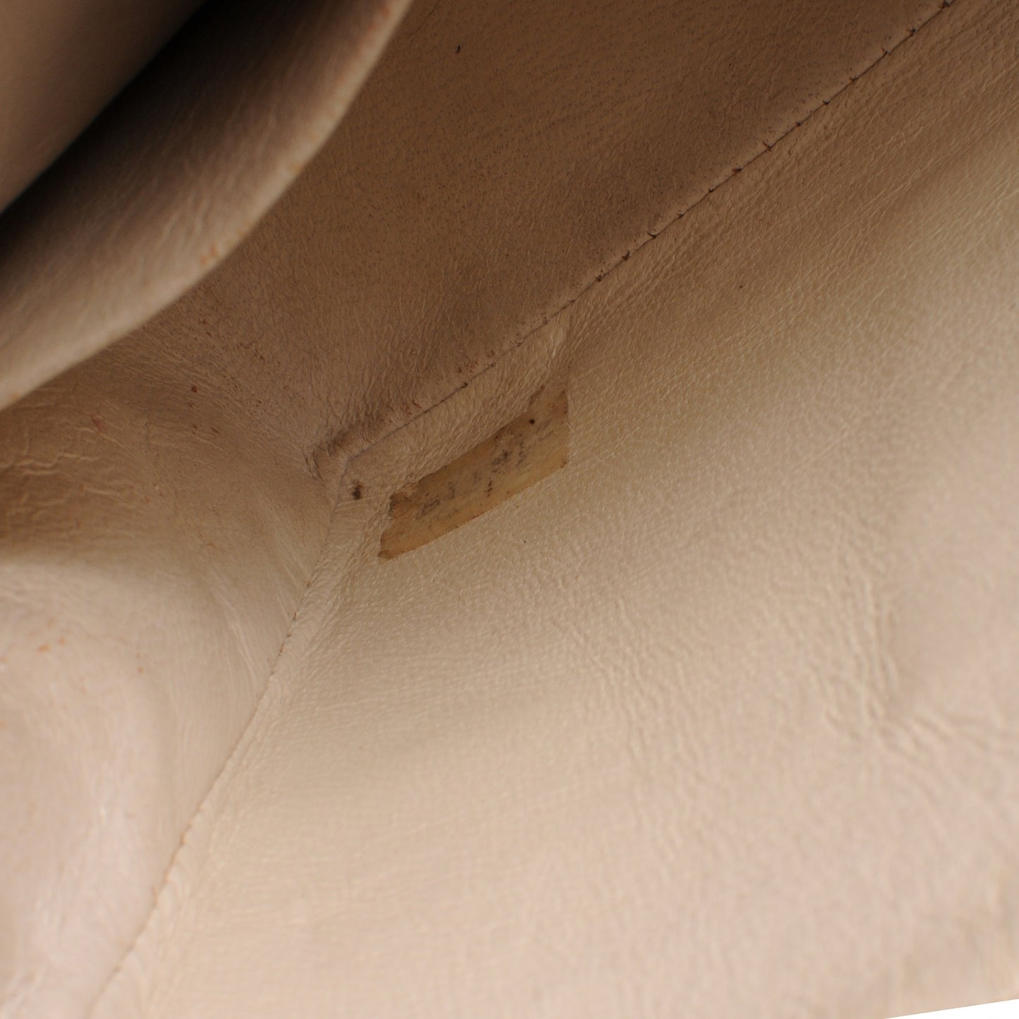 Lambskin Small Double Flap Beige