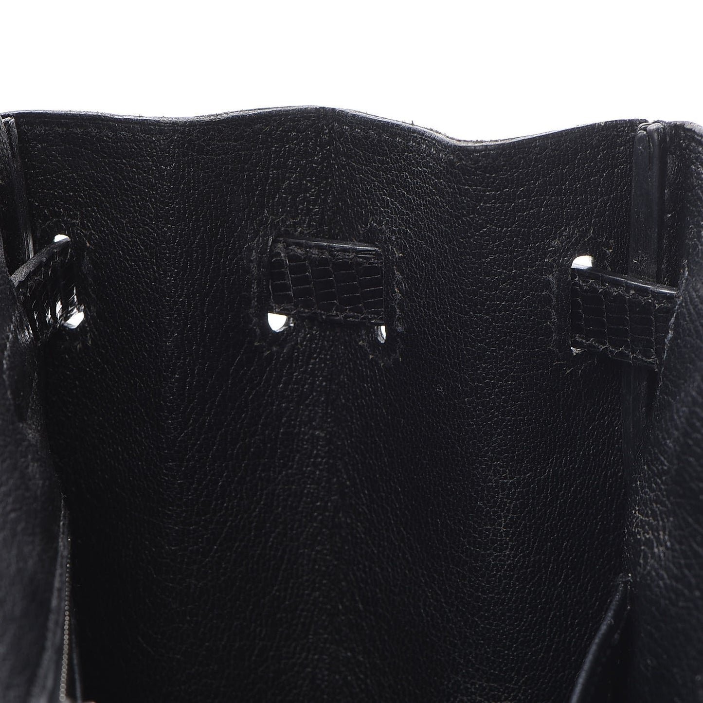 Lizard Birkin 25 Black
