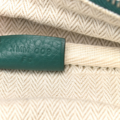 Hermes Taurillon Clemence Victoria II 35 Malachite 6 of 11