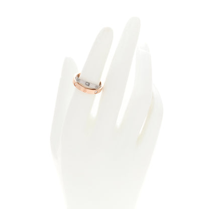 Cartier 18K Pink White Gold 6 Diamond LOVE Ring 52 6 2 of 4