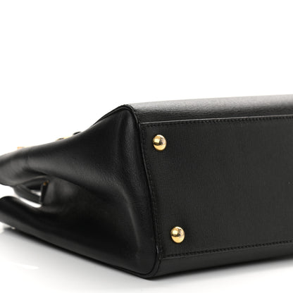 Fendi Vitello Elite Petite 2Jours Tote Black 9 of 13