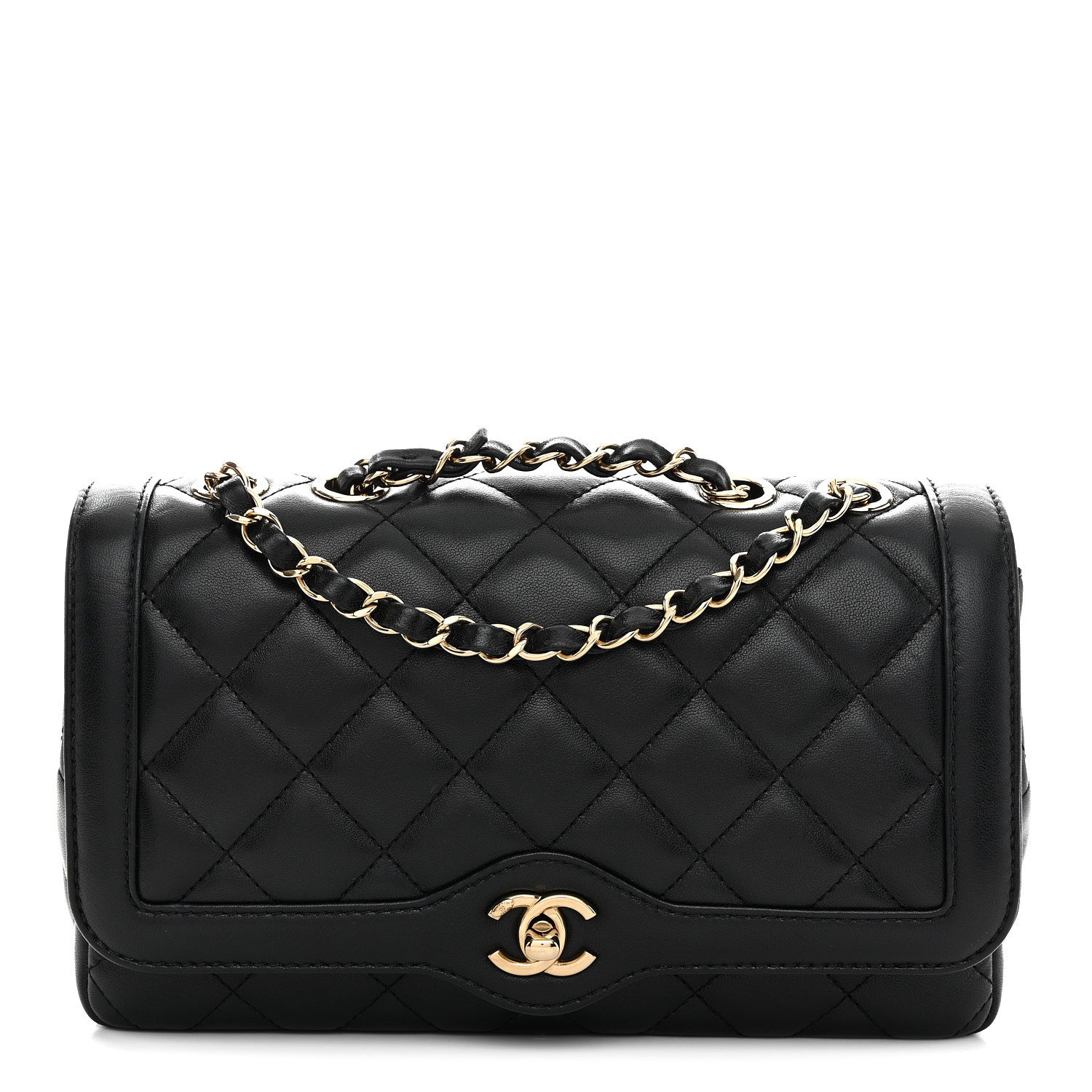 Chanel Lambskin Quilted Small Flap Bag Black 1 of 10