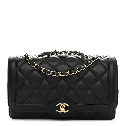 Chanel Lambskin Quilted Small Flap Bag Black 1 of 10