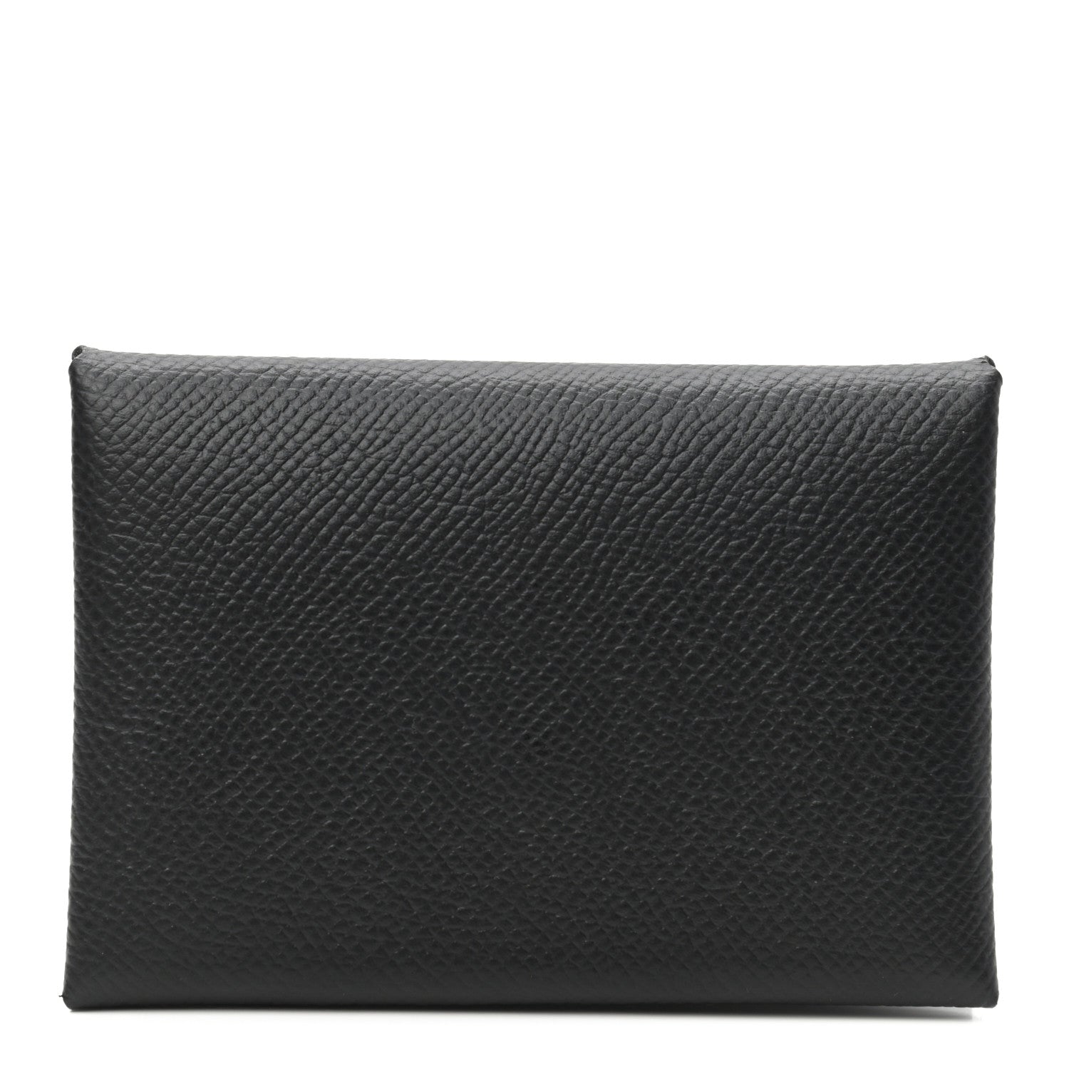 Hermes Epsom Calvi Duo Card Case Black 1 of 6