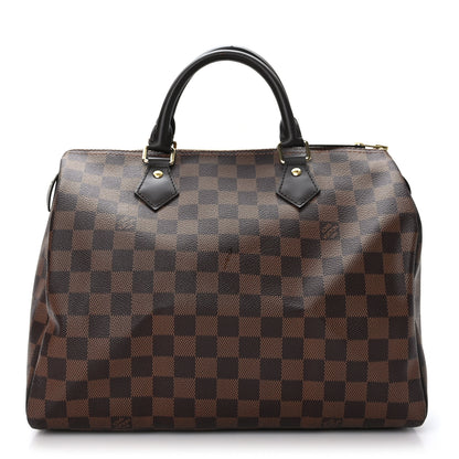 Louis Vuitton Damier Ebene Speedy 30 1 of 12