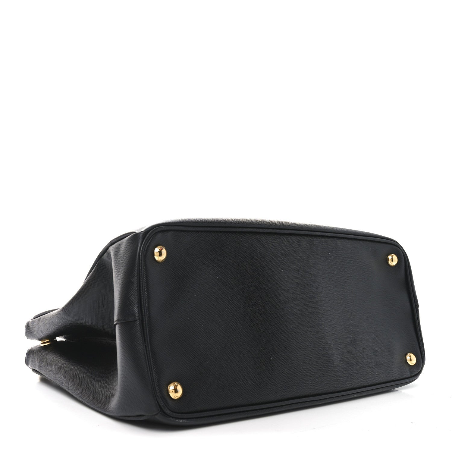 Prada Saffiano Medium Galleria Double Zip Tote Black 4 of 9