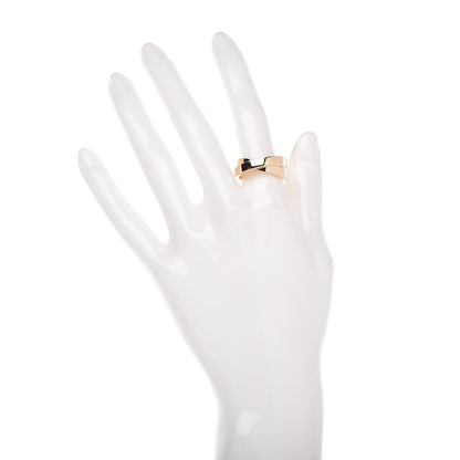 Cartier 18K Yellow Gold 9mm Paris Nouvelle Vague Ring 54 6.75 2 of 6