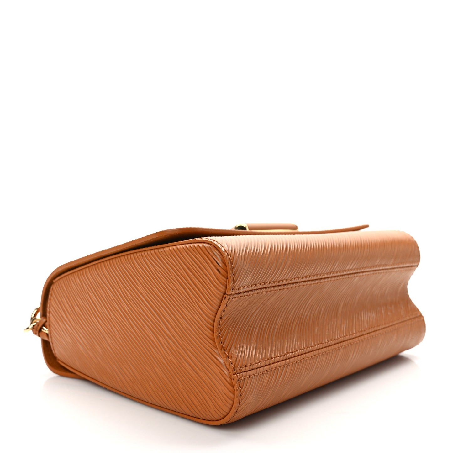 Epi Twist Shoulder Bag MM Gold Miel