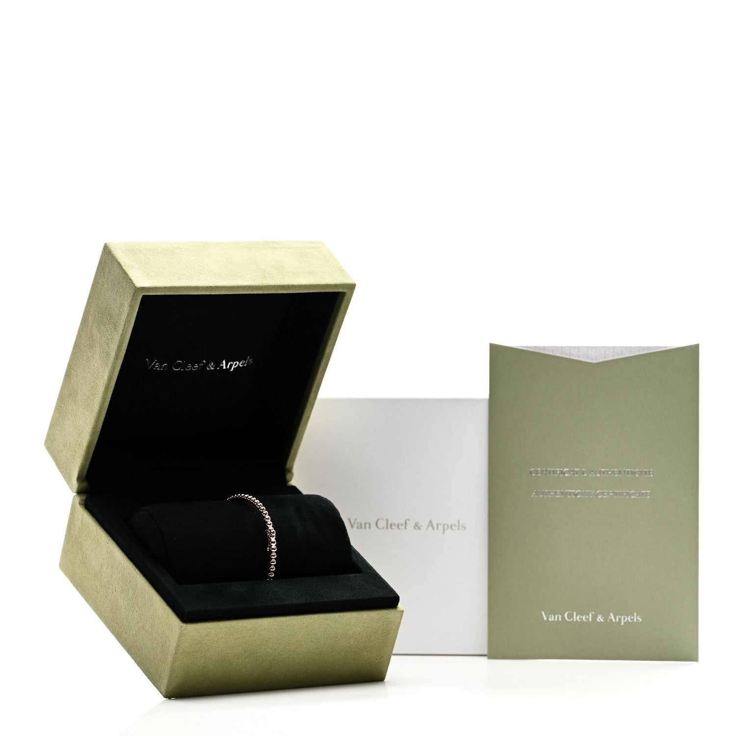 Van Cleef & Arpels 18K Rose Gold Perlee Pearls of Gold Bracelet L 4 of 4