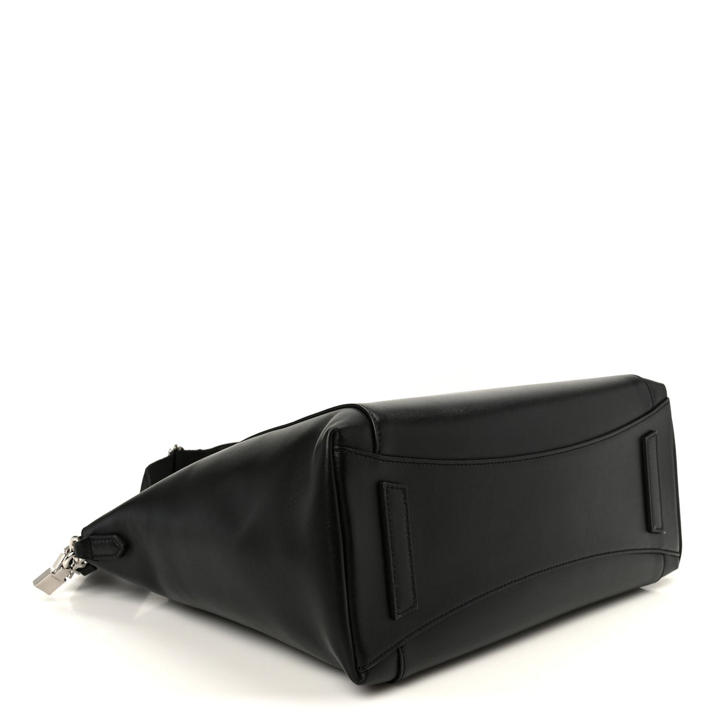 Box Calfskin Small Antigona Sport Top Handle Bag Black