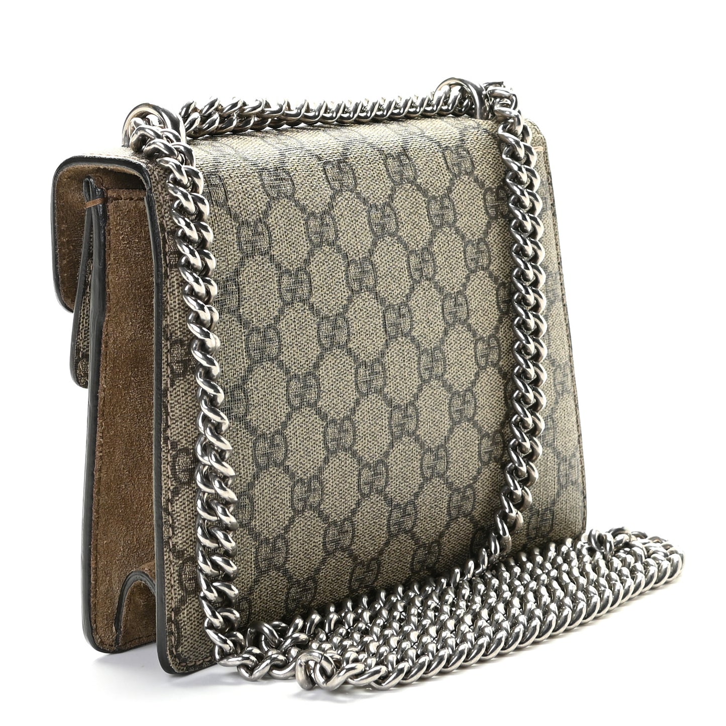GG Supreme Monogram Mini Dionysus Shoulder Bag Taupe
