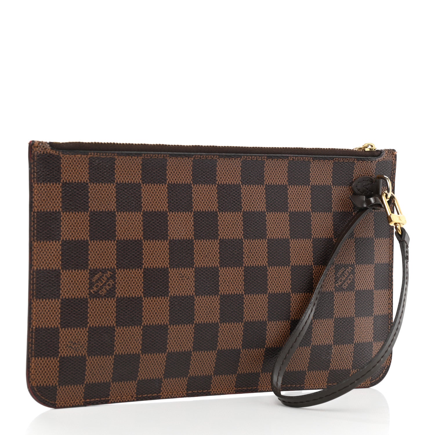Louis Vuitton Damier Ebene Neverfull MM GM Pochette 3 of 9