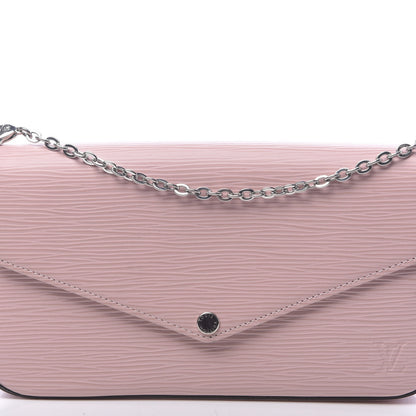 Louis Vuitton Epi Pochette Felicie Rose Ballerine 10 of 11