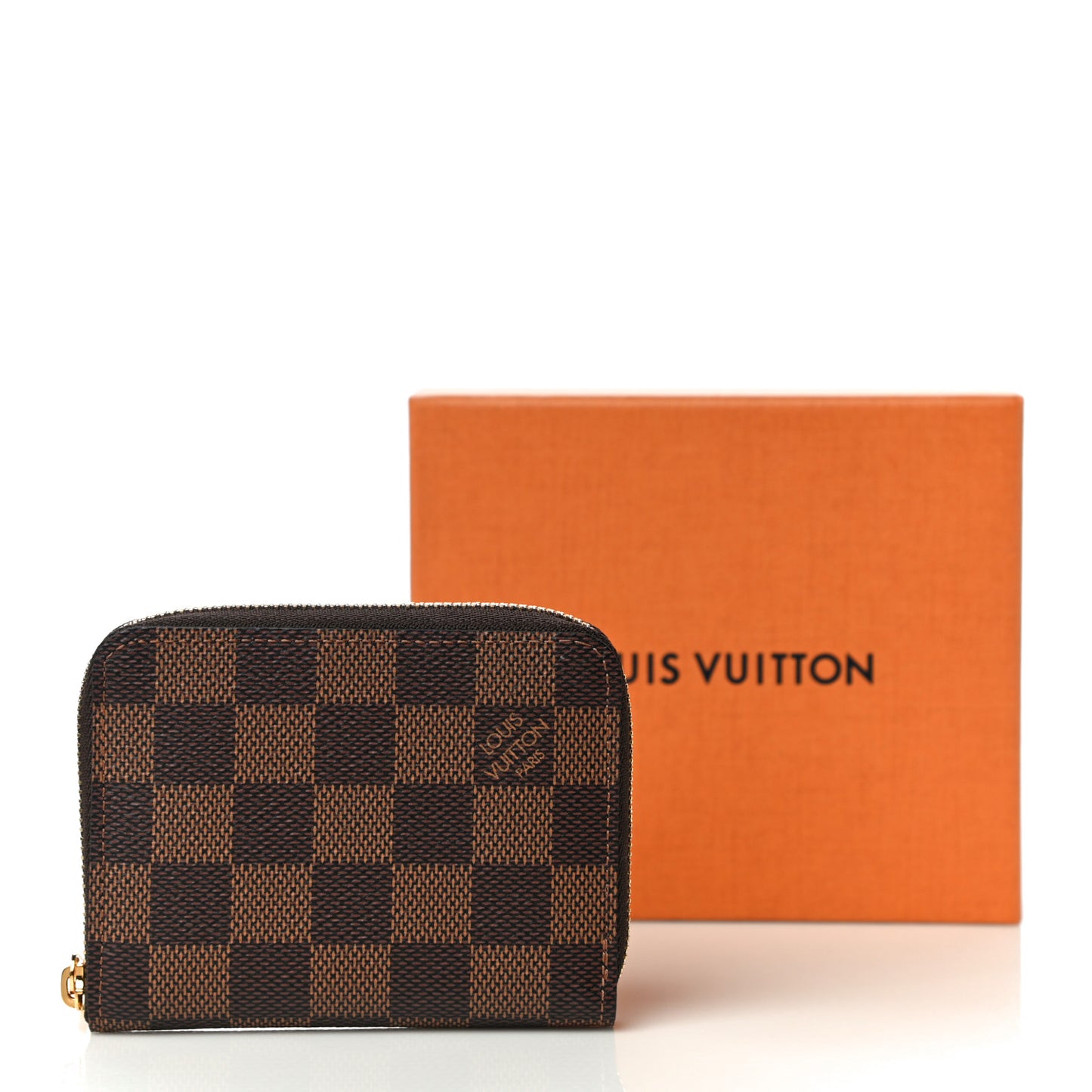 Damier Ebene Zippy Coin Purse