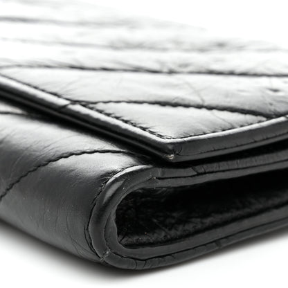 Balenciaga Calfskin Quilted Crush Wallet On Chain Black 11 of 11