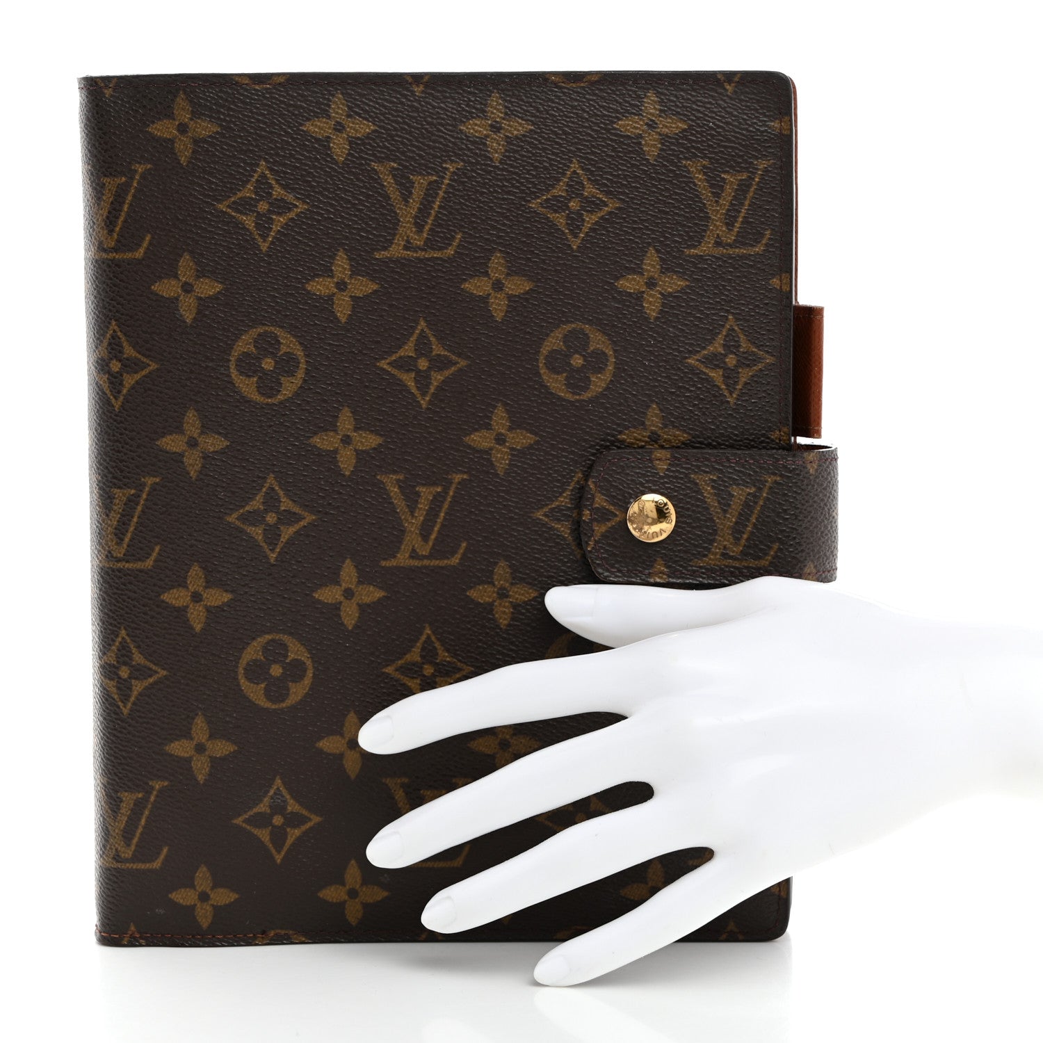 Louis Vuitton Monogram Large Ring Agenda Cover 2 of 9