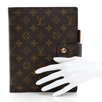 Louis Vuitton Monogram Large Ring Agenda Cover 2 of 9