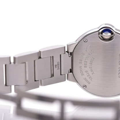 Cartier Stainless Steel 28mm Ballon Bleu De Quartz Watch 8 of 9