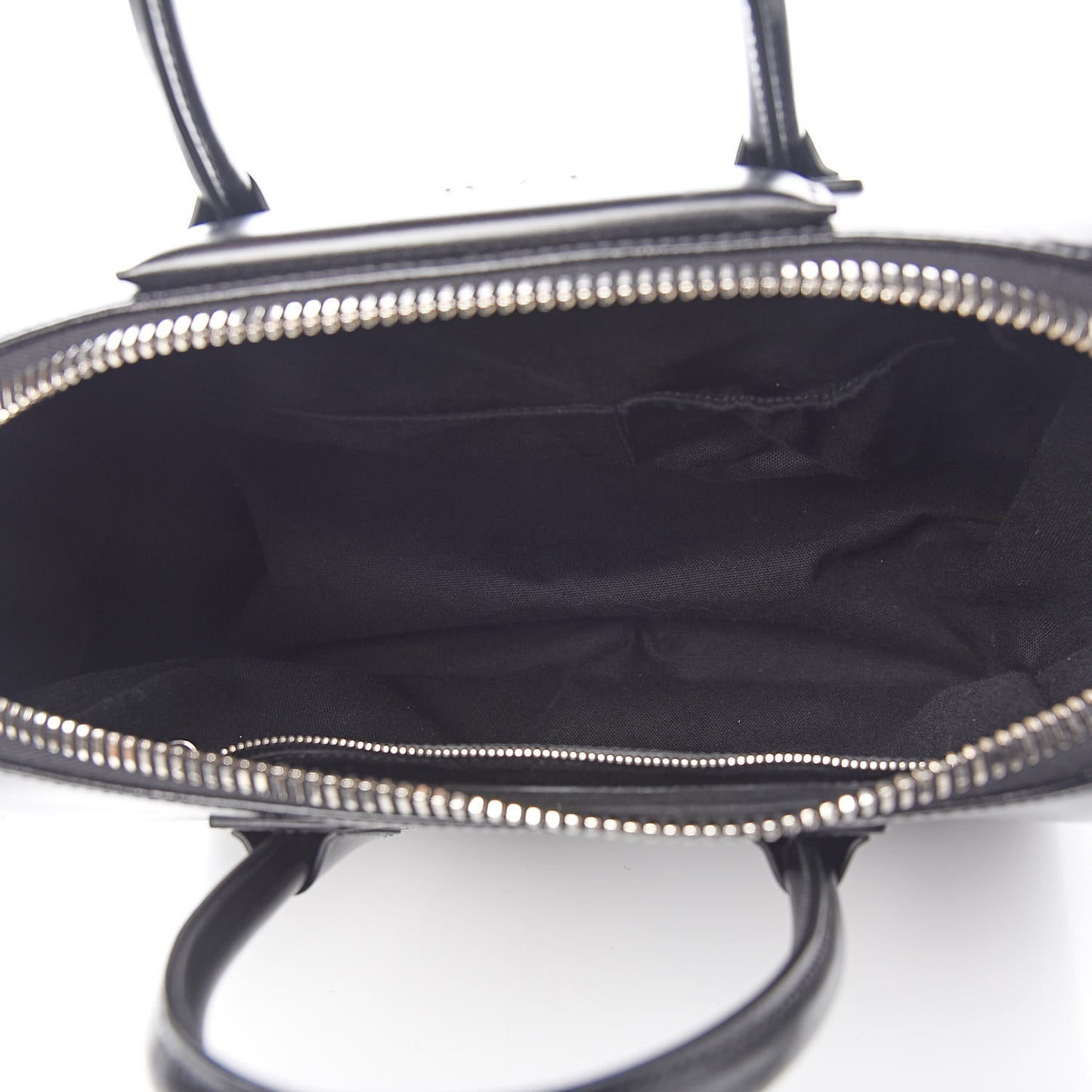 Shiny Lord Calfskin Medium Antigona Black