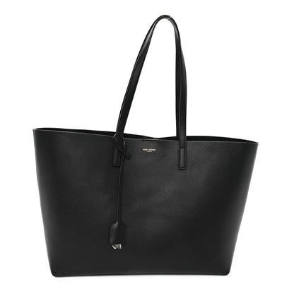 Saint Laurent Calfskin Large Shopping Tote Black 1 of 12