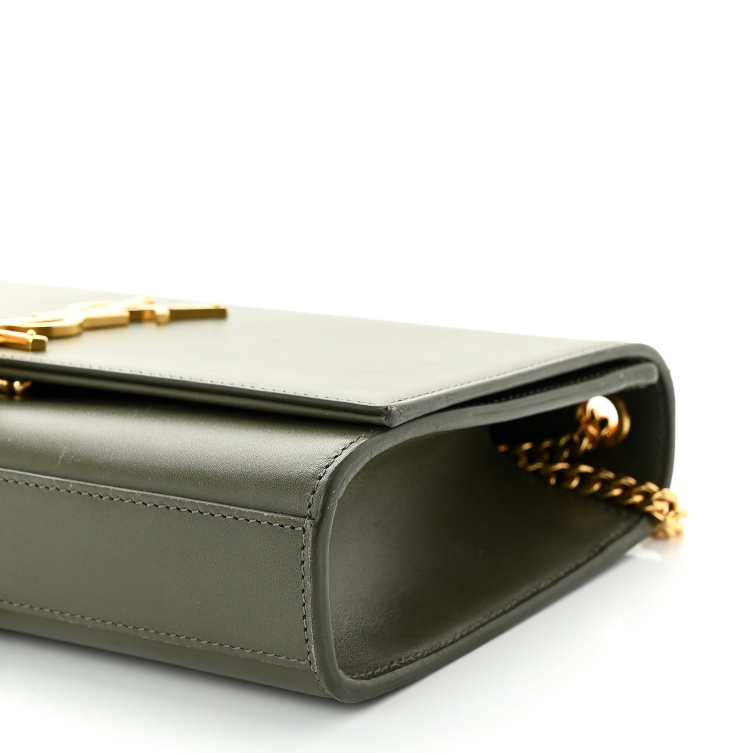Saint Laurent Smooth Calfskin Medium Classic Monogram Kate Tassel Satchel 9 of 12