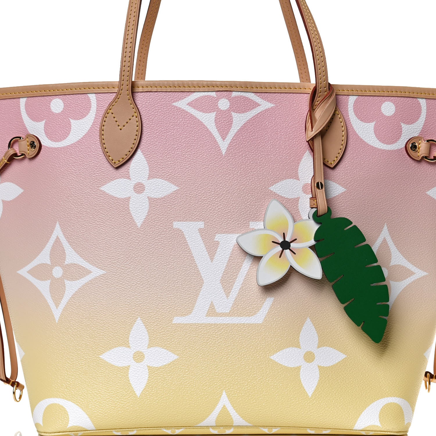 Louis Vuitton Monogram Giant By The Pool Neverfull MM Light Pink 8 of 12