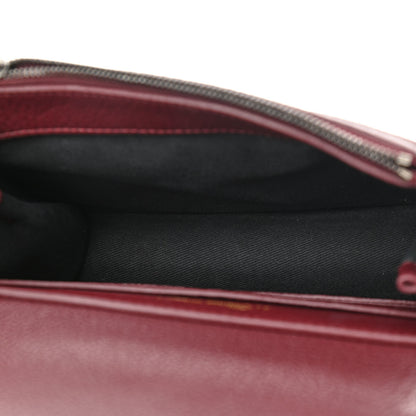 3.1 Phillip Lim Goatskin Mini Soleil Flap Bag Burgundy 5 of 10