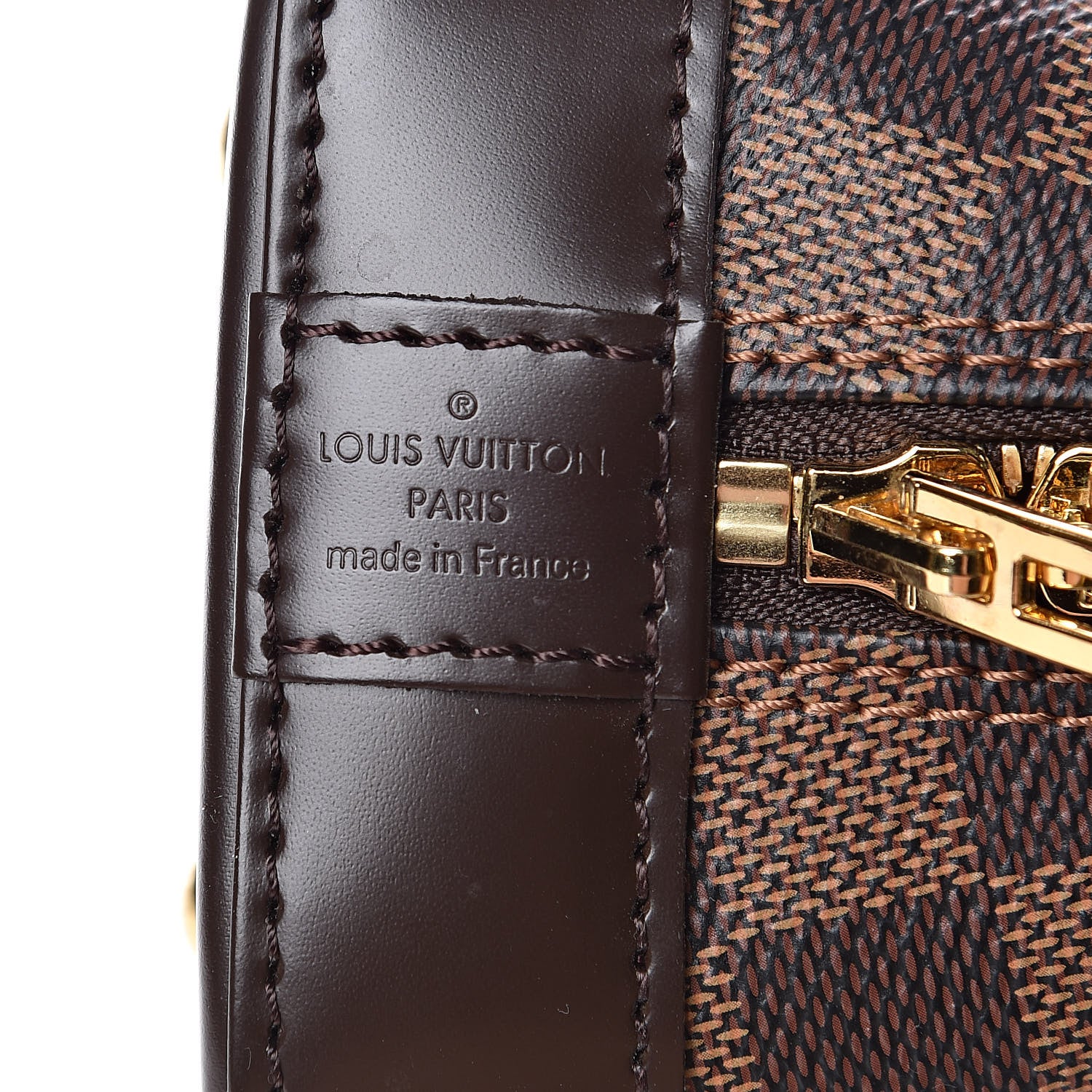 Louis Vuitton Damier Ebene Alma BB 9 of 9